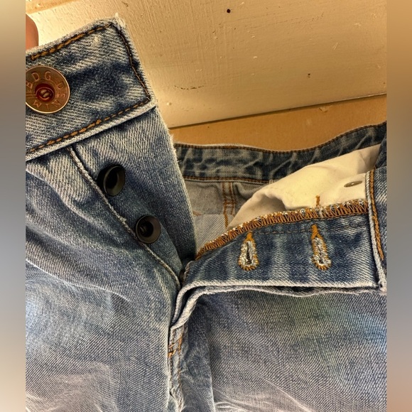 BDG Jeans-Straight Leg-Light Wash-Aged-Size 25-Low Rise - Picture 3 of 13